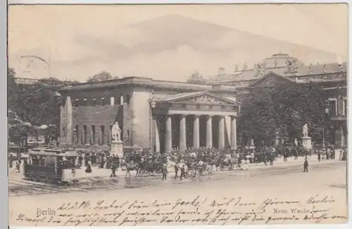 (12565) AK Berlin, Neue Wache 1906