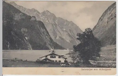 (12550) AK Schönau, Königssee, Saletalpe 1908