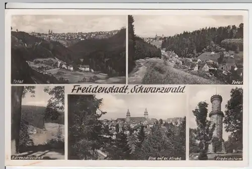 (12541) Foto AK Freudenstadt, Mehrbildkarte, vor 1945