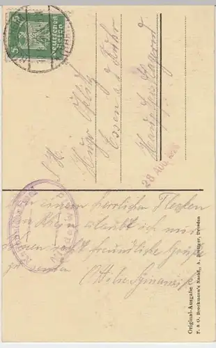 (12516) AK Rüdesheim am Rhein, Nationaldenkmal 1926