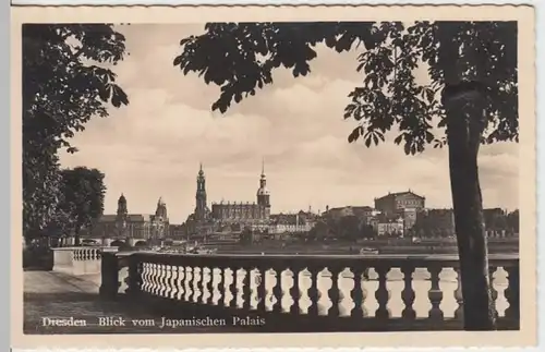 (12514) Foto AK Dresden, Oper, Kath. Hofkirche, Schloss 1941