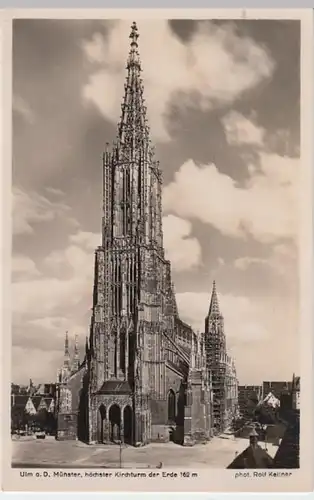 (12507) Foto AK Ulm, Münster 1939