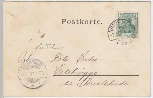 (12346) AK Hamburg, Alter Jungfernstieg 1903