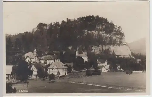 (12291) Foto AK Oybin, Zittauer Gebirge 1930