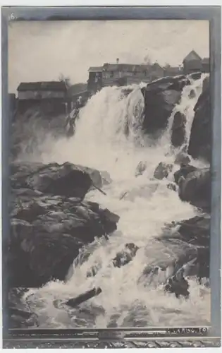 (12265) Künstler AK Fritz Thaulow, Wasserfall, vor 1945