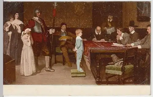 (12230) Künstler AK Yeams, And when did you last see your father? vor 1945