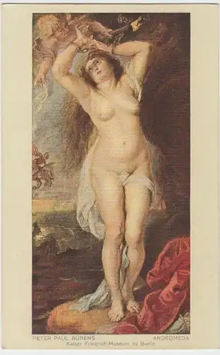 (12226) Künstler AK Peter Paul Rubens, Andromeda, vor 1945
