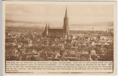 (12207) Foto AK Ulm, Münster 1941