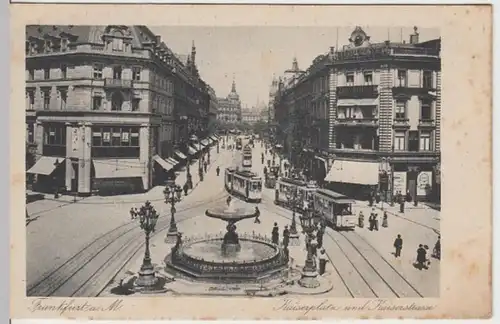 (12176) AK Frankfurt am Main, Kaiserplatz, Kaiserstr., vor 1945