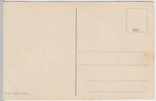 (12160) AK Rüdesheim am Rhein, Nationaldenkmal, vor 1945