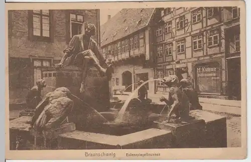 (12029) AK Braunschweig, Eulenspiegelbrunnen, vor 1945