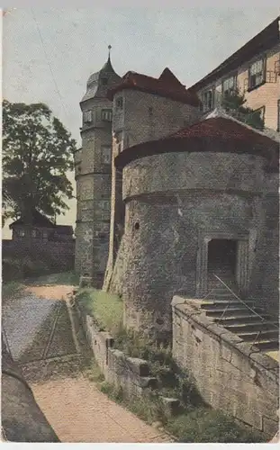 (12010) AK Kronach, Festung Rosenberg, Burgaufgang, vor 1945