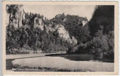 (11996) AK Gößweinstein, Wiesenttal , Burg, vor 1945