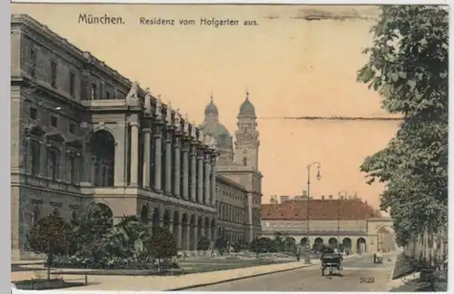 (11992) AK München, Residenz 1907