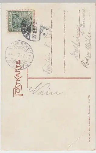(11972) AK Bremen, Weser, Bremer Stadtmusikanten, Ratskeller 1907