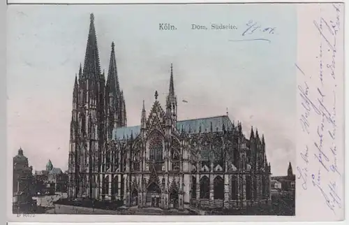 (11828) AK Köln, Dom 1904