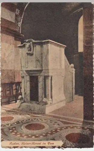 (11812) AK Aachen, Dom, Kaiserkanzel, vor 1945