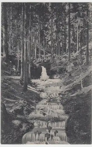 (11798) AK Friedrichroda, Wasserfall im Tal 1910