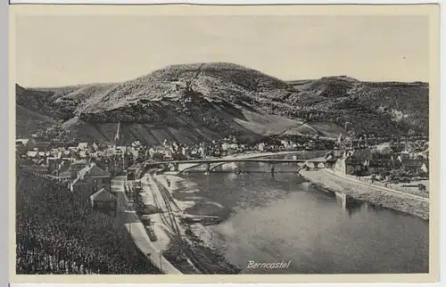 (11716) AK Bernkastel-Kues, Panorama, vor 1945