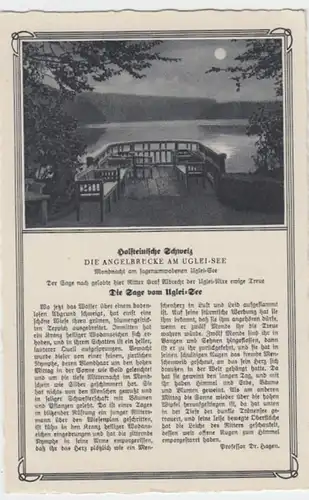 (11684) AK Sielbeck, Eutin, Schl.-Holst., Ukleisee (Ugleisee), vor 1945