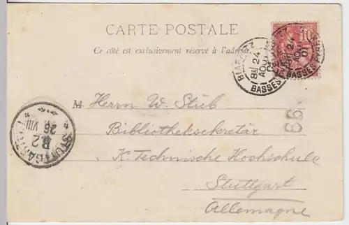 (11657) AK Biarritz, Strand 1901