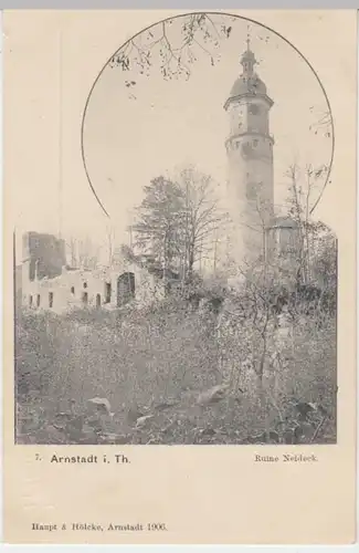 (11652) AK Arnstadt, Schloss Neideck 1907