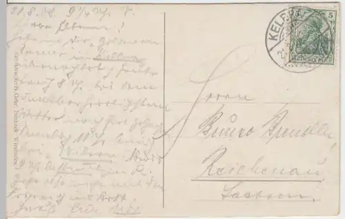 (11642) AK Steinthaleben, Kyffhäuserland, Ruine Rothenburg 1908