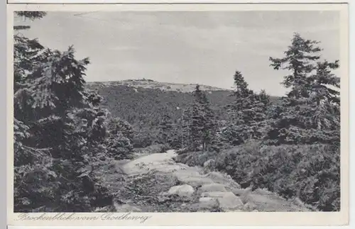(11331) AK Brocken, Blick vom Goetheweg 1932