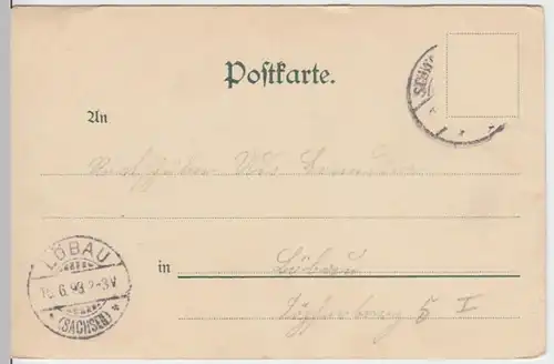 (11327) AK Kuhstall i. Sächsische Schweiz 1898