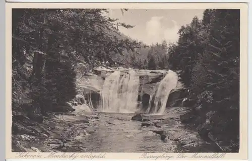 (11306) AK Mummelfall im Riesengebirge, Krkonoše 1920er