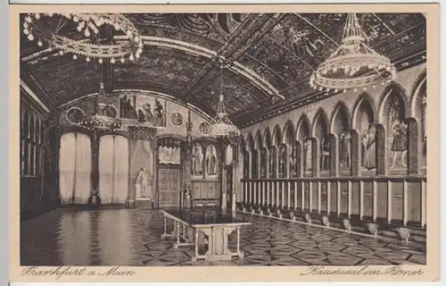 (11299) AK Frankfurt a.M., Kaisersaal im Römer 1920er