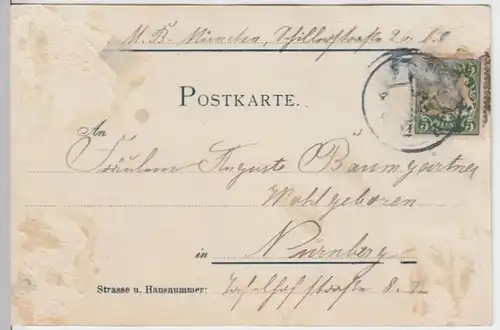 (11239) AK Gemälde >Bayerische Erziehung< von F. Herterich, um 1900