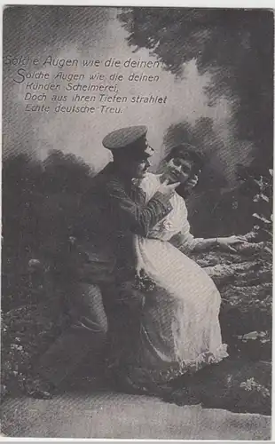 (11206) AK Patriotika, >Solche Augen wie die deinen!< 1917