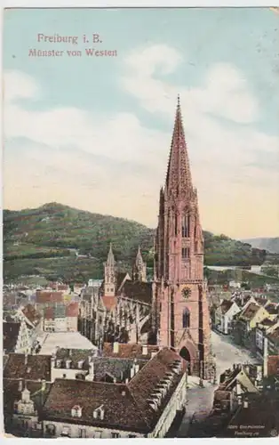 (11174) AK Freiburg i.Br., Münster 1914