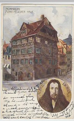 (11162) AK Nürnberg, Albrecht Dürer Haus 1937