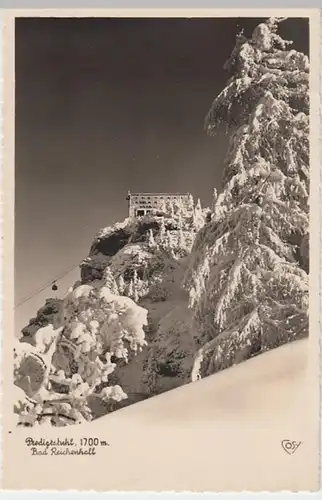 (11140) AK Predigtstuhl, Bad Reichenhall 1938