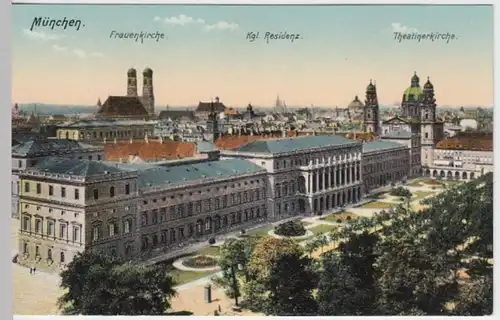 (11117) AK München, Kgl. Residenz 1910/20er