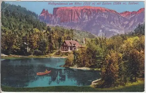 (11083) AK Wolfsgrubensee am Ritten 1918