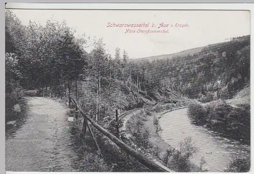 (11065) AK Schwarzwassertal bei Aue nähe Oberpfannenstiel um 1910