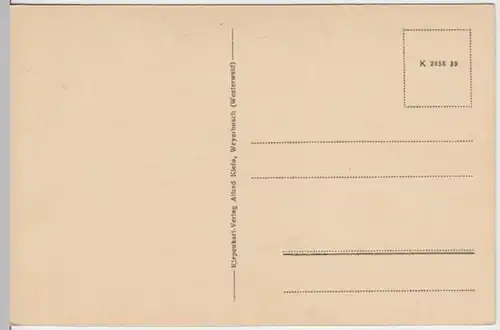 (11024) AK Westerwald, Westerwaldlied vor 1945