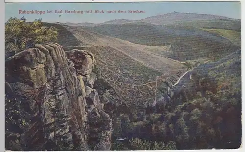 (11014) AK Rabenklippe bei Bad harzburg 1910/20er
