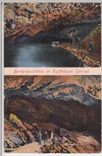 (11005) AK Barbarossahöhle im Kyffhäusergebirge 1910er
