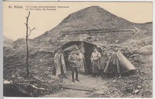 (10944) AK St. Mihiel, granatensicherer Unterstand 1915
