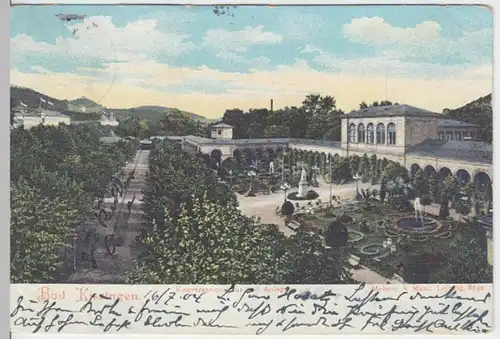 (10877) AK Bad Kissingen, Konversationshaus mit Anlagen 1904