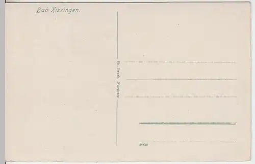 (10876) AK Bad Kissingen, Panorama 1910/20er