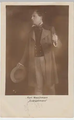 (10816) AK Evangelimann Karl Waschmann 1918