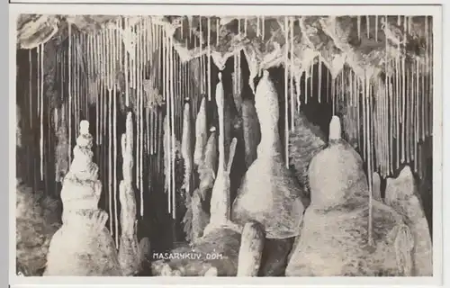 (10812) AK Vilémovice u Macochy, Masarykuv dom 1929