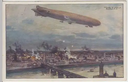 (10773) AK H.R.Schulze: Deutscher Luftflottenverein, Zeppelin 1915