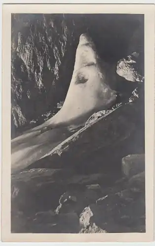 (10759) AK Eisriesenwelt im Tennengebirge, Posselturm vor 1945