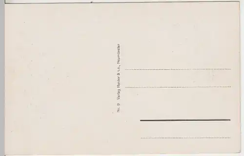 (10714) AK Neumünster, Rencks Park vor 1945